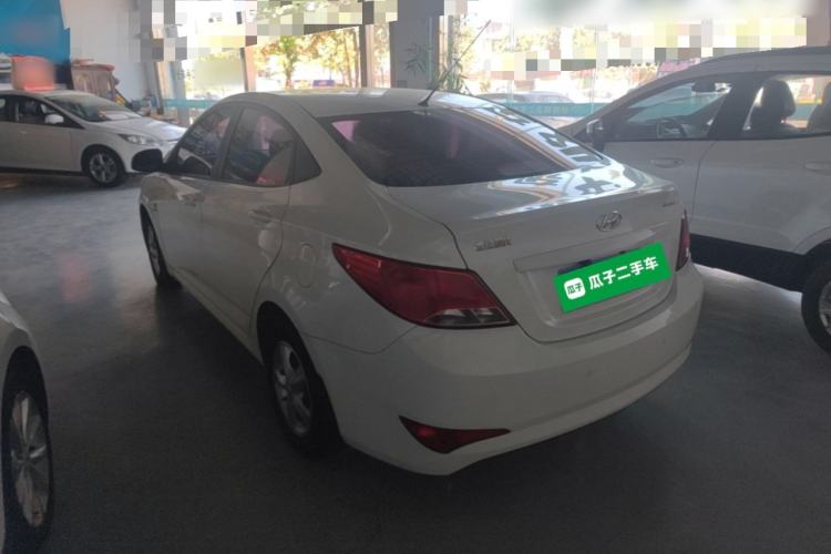 Used Hyundai Verna (older generation) 2014 1.4L Automatic Smart GLS Rear Left 45 Deg