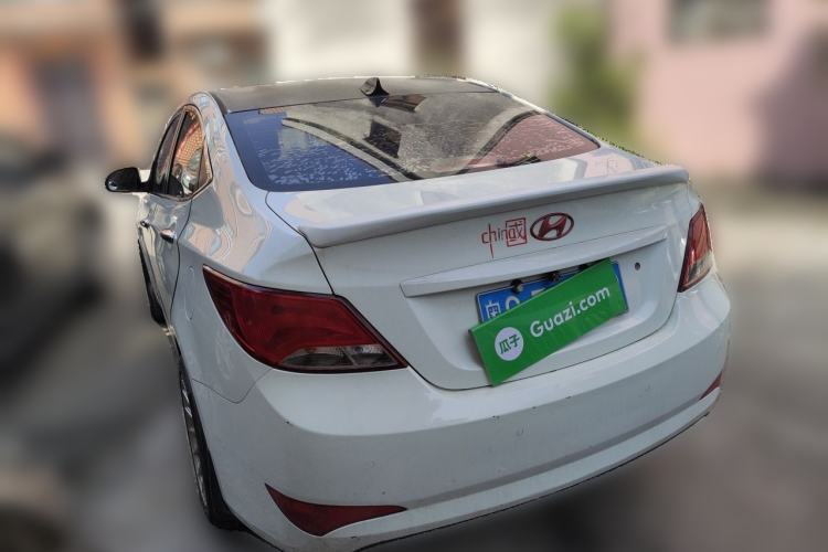 Used Hyundai Verna (older generation) 2014 1.4L Automatic Smart GLS Rear Left 45 Deg