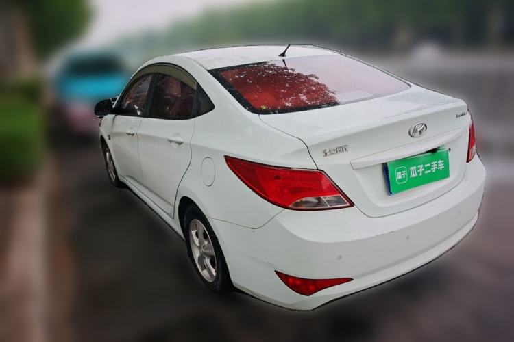 Used Hyundai Verna (older generation) 2014 1.4L Automatic Smart GLS Rear Left 45 Deg