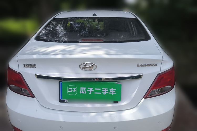 Used Hyundai Verna (older generation) 2014 1.4L Automatic Leading-Edge GLX Rear