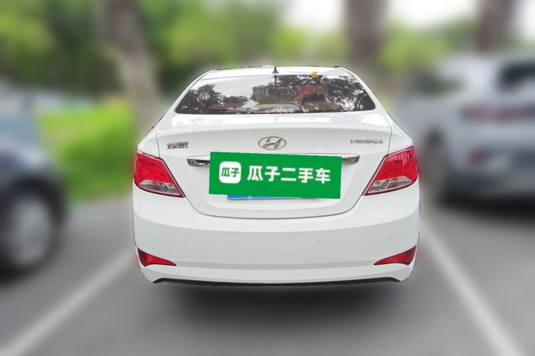 Used Hyundai Verna (older generation) 2014 1.4L Automatic Leading-Edge GLX Rear