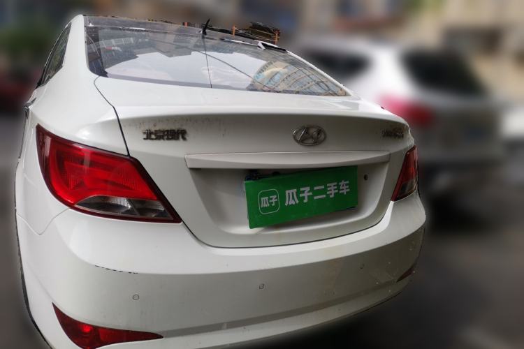 Used Hyundai Verna (older generation) 2014 1.4L Automatic Smart GLS Rear