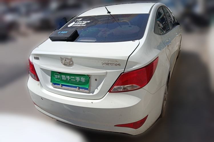 Used Hyundai Verna (older generation) 2014 1.4L Automatic Fashion GS Model Rear Right 45 Deg
