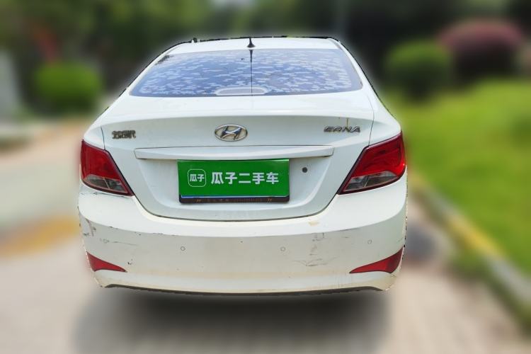 Used Hyundai Verna (older generation) 2014 1.4L Manual Smart GLS Trim Rear