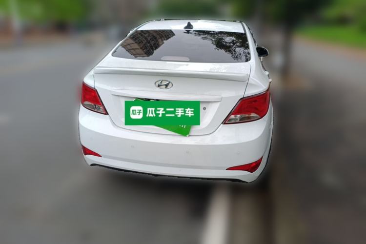 Used Hyundai Verna (older generation) 2014 1.4L Manual Smart GLS Trim Rear