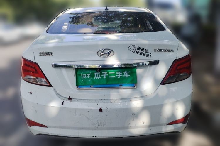 Used Hyundai Verna (older generation) 2014 1.4L Manual Top-Tier Model TOP Rear