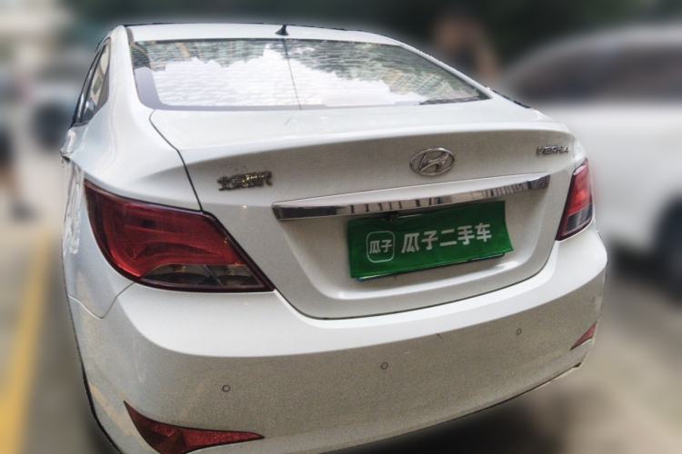 Used Hyundai Verna (older generation) 2014 1.4L Automatic Leading-Edge GLX Rear