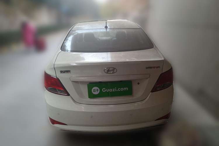 Used Hyundai Verna (older generation) 2014 1.4L Automatic Smart GLS Rear