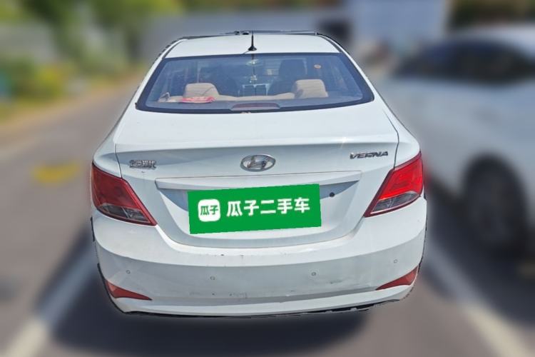 Used Hyundai Verna (older generation) 2014 1.4L Automatic Smart GLS Rear