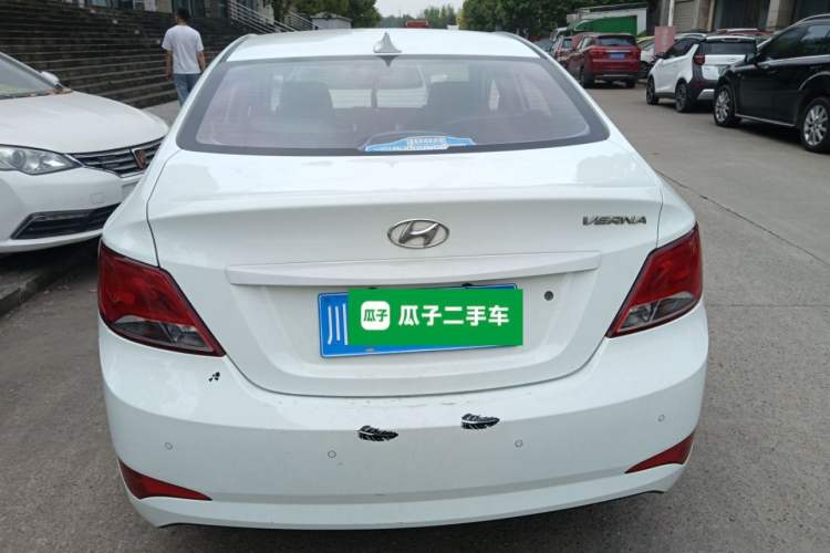 Used Hyundai Verna (older generation) 2014 1.4L Manual Smart GLS Trim Rear