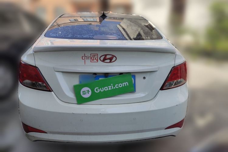 Used Hyundai Verna (older generation) 2014 1.4L Automatic Smart GLS Rear