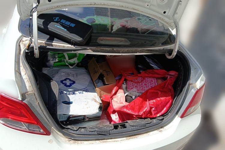 Used Hyundai Verna (older generation) 2014 1.4L Automatic Fashion GS Model Trunk