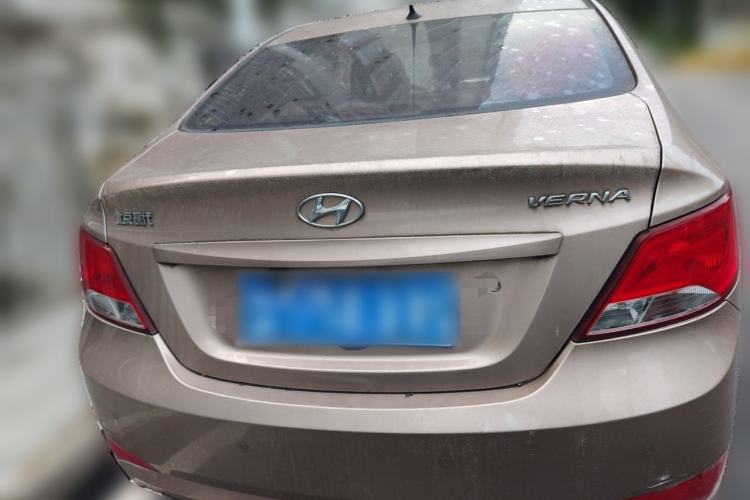 Used Hyundai Verna (older generation) 2014 1.4L Manual Smart GLS Trim Rear