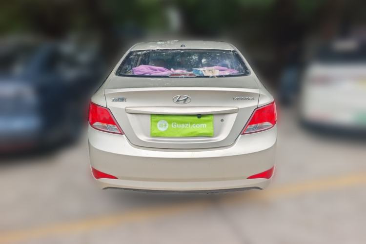 Used Hyundai Verna (older generation) 2014 1.4L Automatic Smart GLS Rear