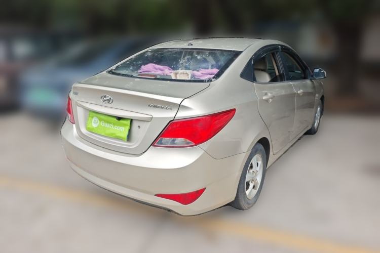 Used Hyundai Verna (older generation) 2014 1.4L Automatic Smart GLS Rear Right 45 Deg