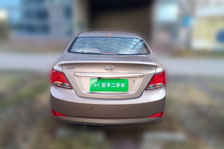 Used Hyundai Verna (older generation) 2014 1.4L Manual Fashion GS Model Rear