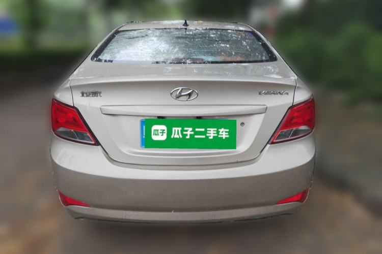 Used Hyundai Verna (older generation) 2014 1.4L Manual Fashion GS Model Rear