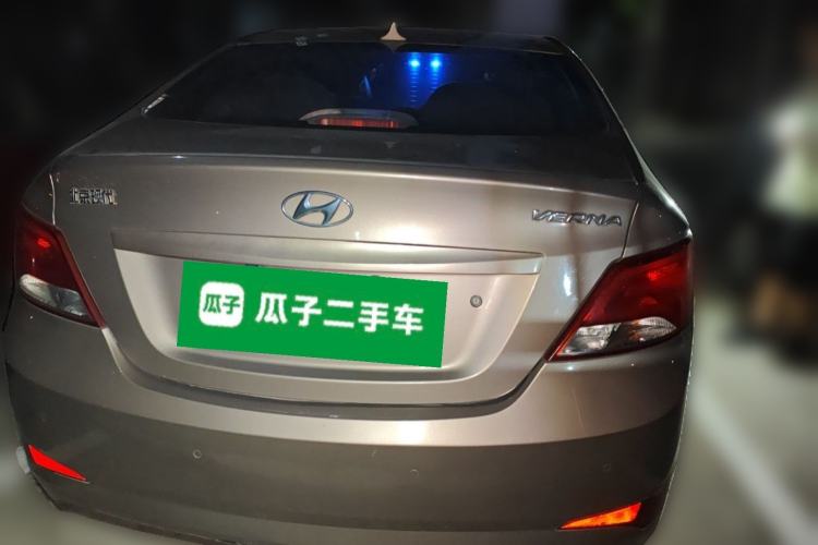 Used Hyundai Verna (older generation) 2014 1.4L Automatic Smart GLS Rear
