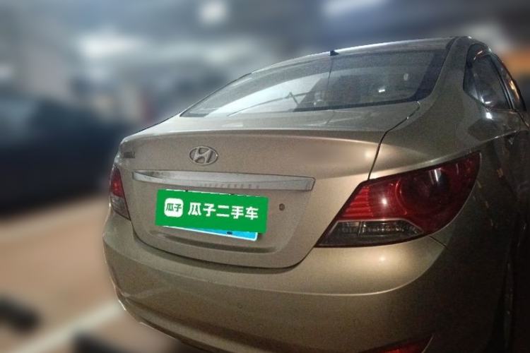 Used Hyundai Verna (older generation) 2014 1.4L Manual Smart GLS Trim Rear
