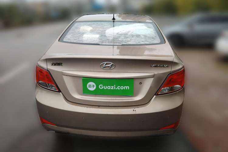Used Hyundai Verna (older generation) 2016 1.4L Automatic Smart GLS Rear