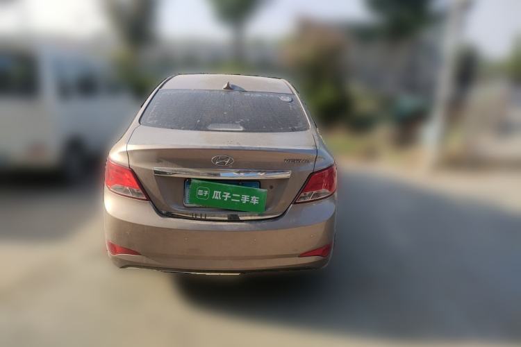 Used Hyundai Verna (older generation) 2016 1.4L Manual Smart GLS Trim Rear