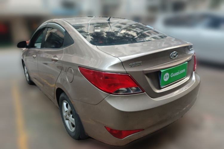 Used Hyundai Verna (older generation) 2016 1.4L Automatic Smart GLS Rear Left 45 Deg
