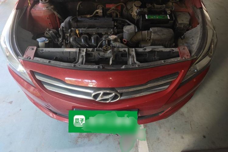 Used Hyundai Verna (older generation) 2016 1.4L Automatic Fashionable GS Model Engine Bay
