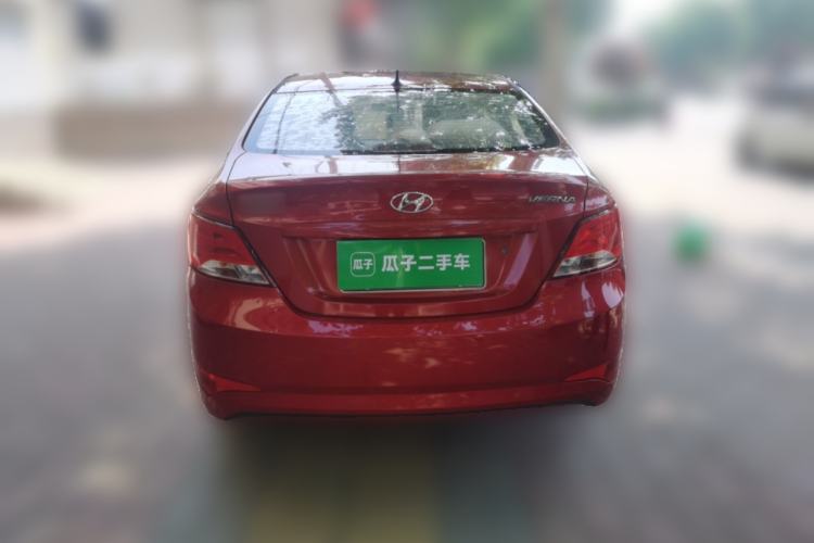 Used Hyundai Verna (older generation) 2016 1.4L Manual Smart GLS Trim Rear