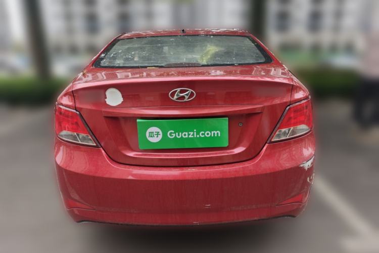 Used Hyundai Verna (older generation) 2016 1.4L Automatic Smart GLS Rear