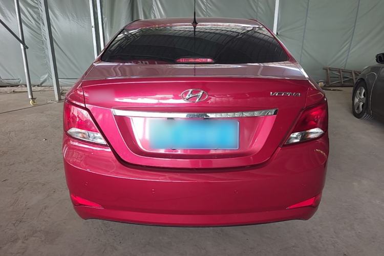 Used Hyundai Verna (older generation) 2016 1.4L Automatic Leading-Edge GLX Rear