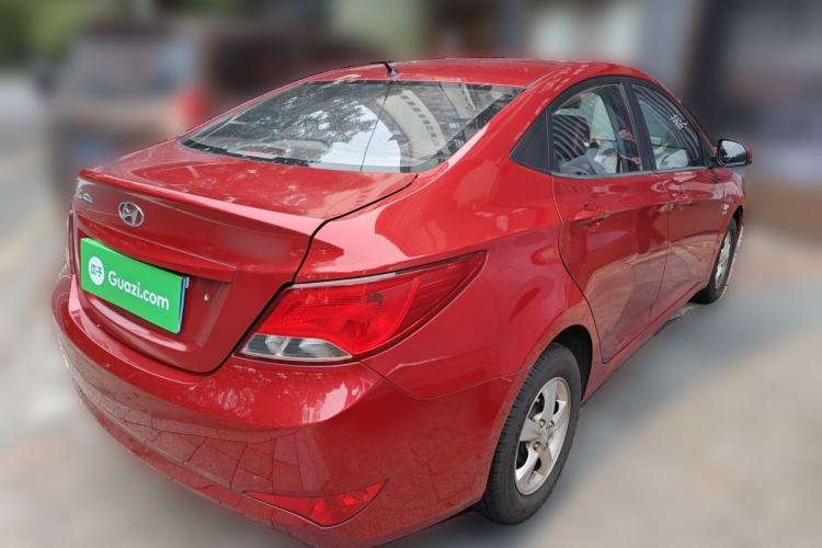 Used Hyundai Verna (older generation) 2016 1.4L Automatic Fashionable GS Model Rear Right 45 Deg