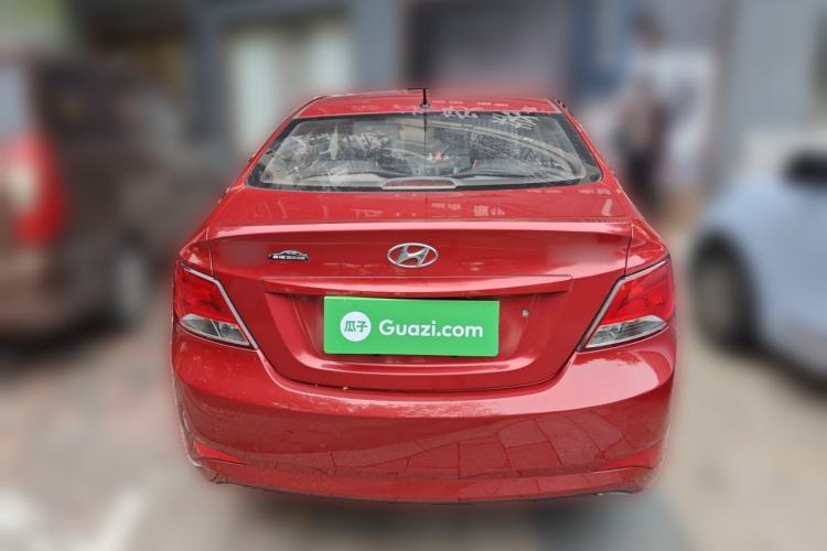 Used Hyundai Verna (older generation) 2016 1.4L Automatic Fashionable GS Model Rear
