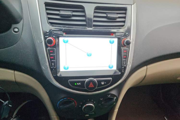 Used Hyundai Verna (older generation) 2016 1.4L Manual Smart GLS Trim Audio And AC Panel
