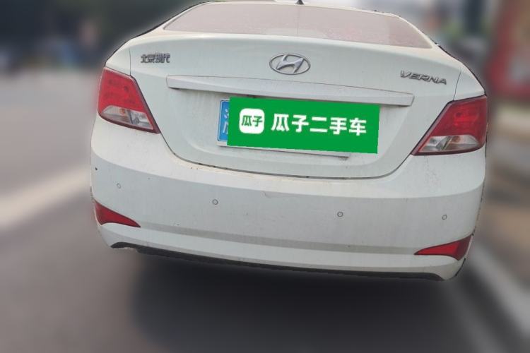 Used Hyundai Verna (older generation) 2016 1.4L Automatic Smart GLS Rear