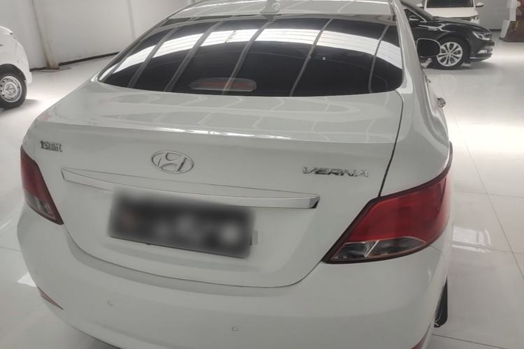 Used Hyundai Verna (older generation) 2016 1.4L Automatic Leading-Edge GLX Rear
