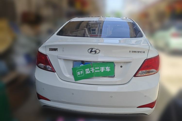 Used Hyundai Verna (older generation) 2016 1.4L Manual Smart GLS Trim Rear