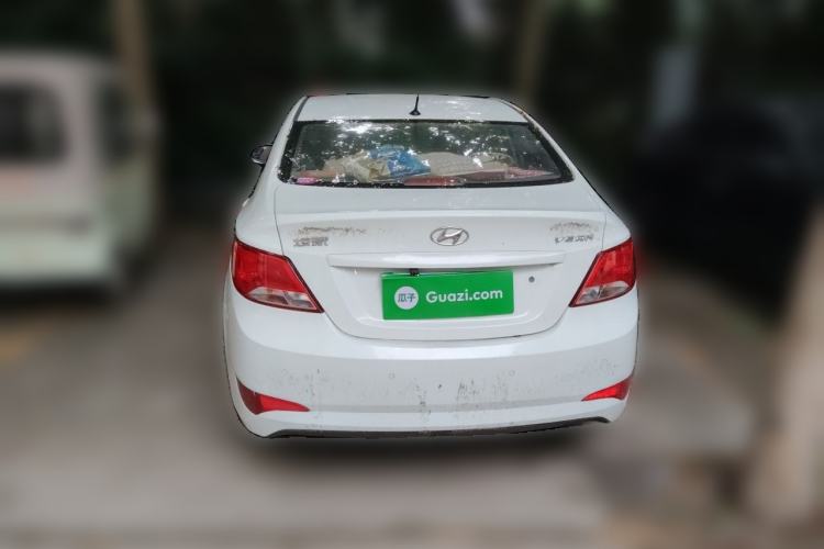 Used Hyundai Verna (older generation) 2016 1.4L Automatic Fashionable GS Model Rear