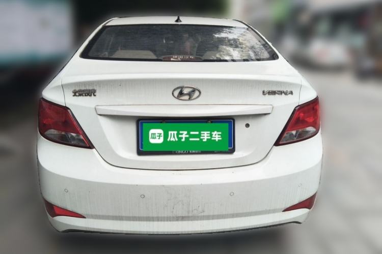 Used Hyundai Verna (older generation) 2016 1.4L Automatic Smart GLS Rear