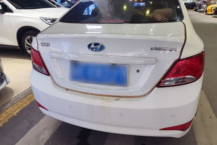 Used Hyundai Verna (older generation) 2016 1.4L Manual Smart GLS Trim Rear