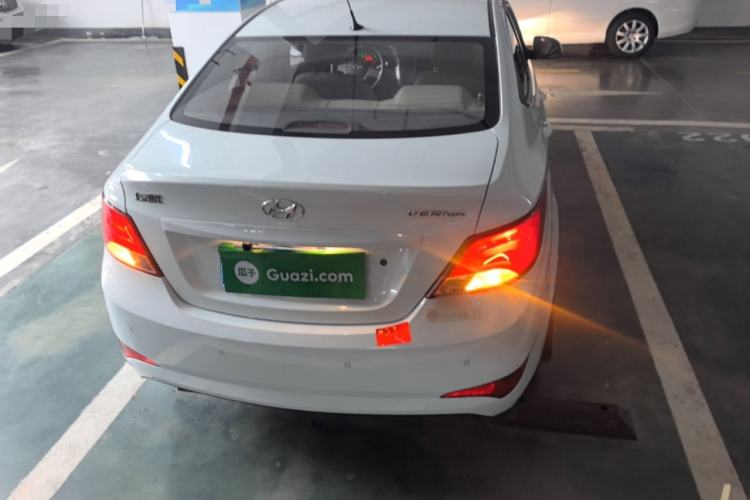 Used Hyundai Verna (older generation) 2016 1.4L Automatic Smart GLS Rear
