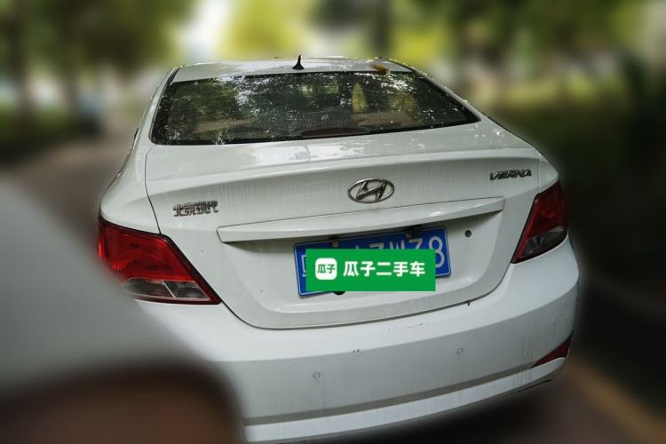 Used Hyundai Verna (older generation) 2016 1.4L Automatic Smart GLS Rear