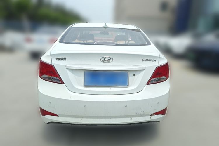 Used Hyundai Verna (older generation) 2016 1.4L Manual Smart GLS Trim Rear