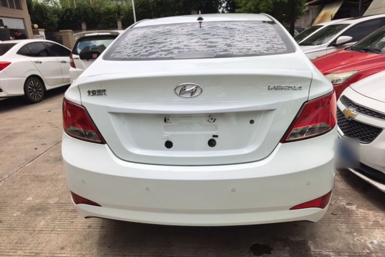 Used Hyundai Verna (older generation) 2016 1.4L Automatic Smart GLS Rear
