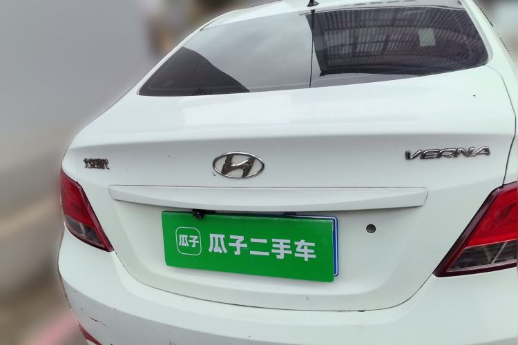 Used Hyundai Verna (older generation) 2016 1.4L Manual Fashion GS Rear