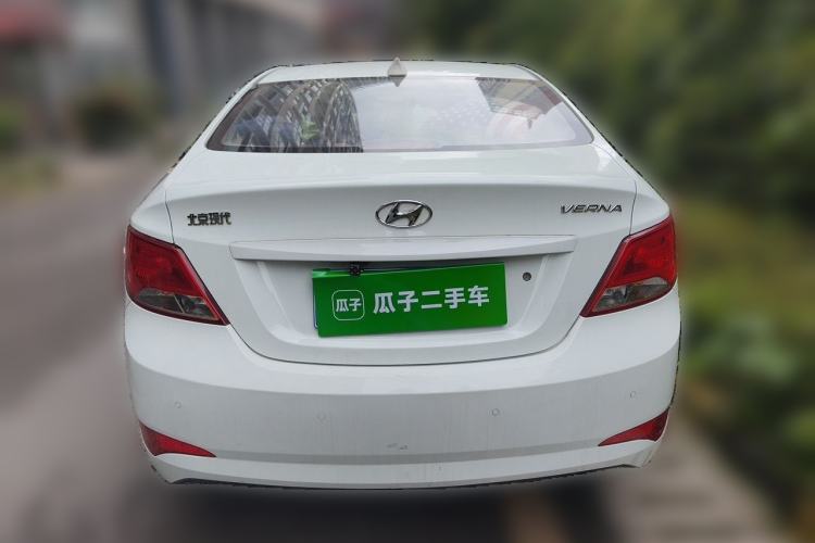 Used Hyundai Verna (older generation) 2016 1.4L Automatic Smart GLS Rear