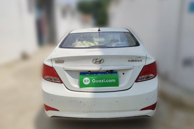 Used Hyundai Verna (older generation) 2016 1.4L Manual Smart GLS Trim Rear