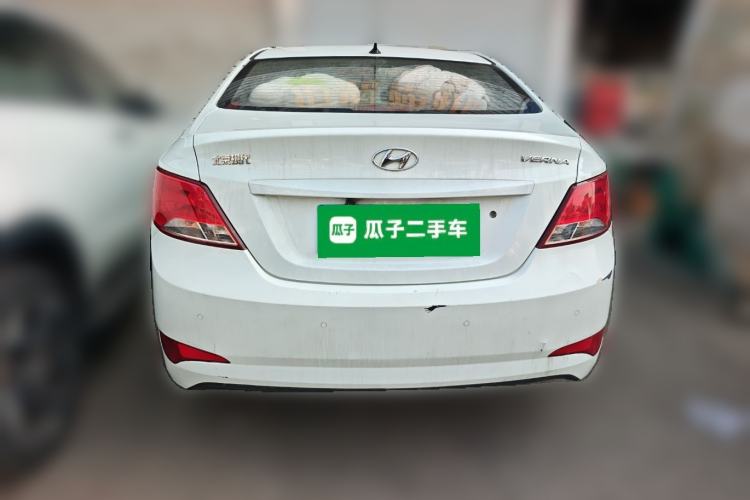 Used Hyundai Verna (older generation) 2016 1.4L Automatic Smart GLS Rear