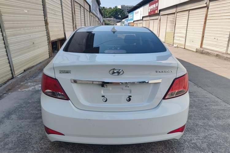 Used Hyundai Verna (older generation) 2016 1.4L Automatic Leading-Edge GLX Rear