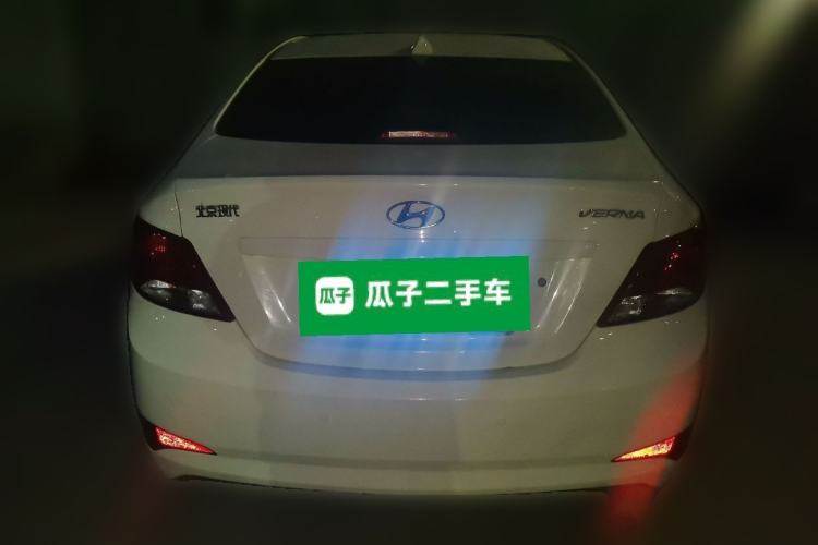 Used Hyundai Verna (older generation) 2016 1.4L Manual Smart GLS Trim Rear