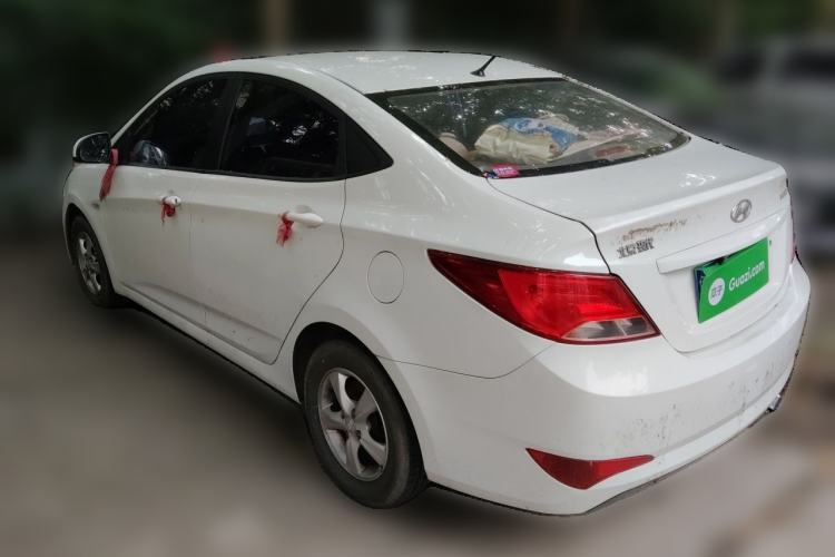 Used Hyundai Verna (older generation) 2016 1.4L Automatic Fashionable GS Model Rear Left 45 Deg